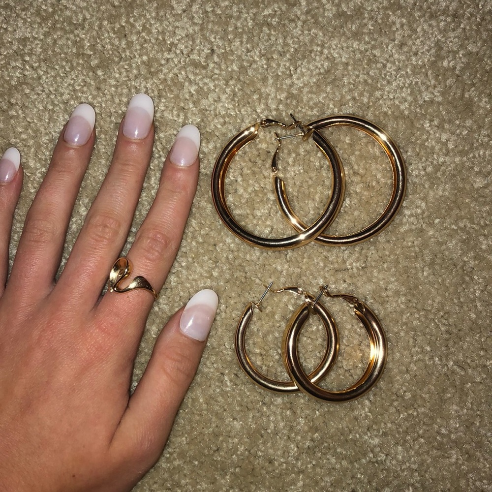 Gold Hoops